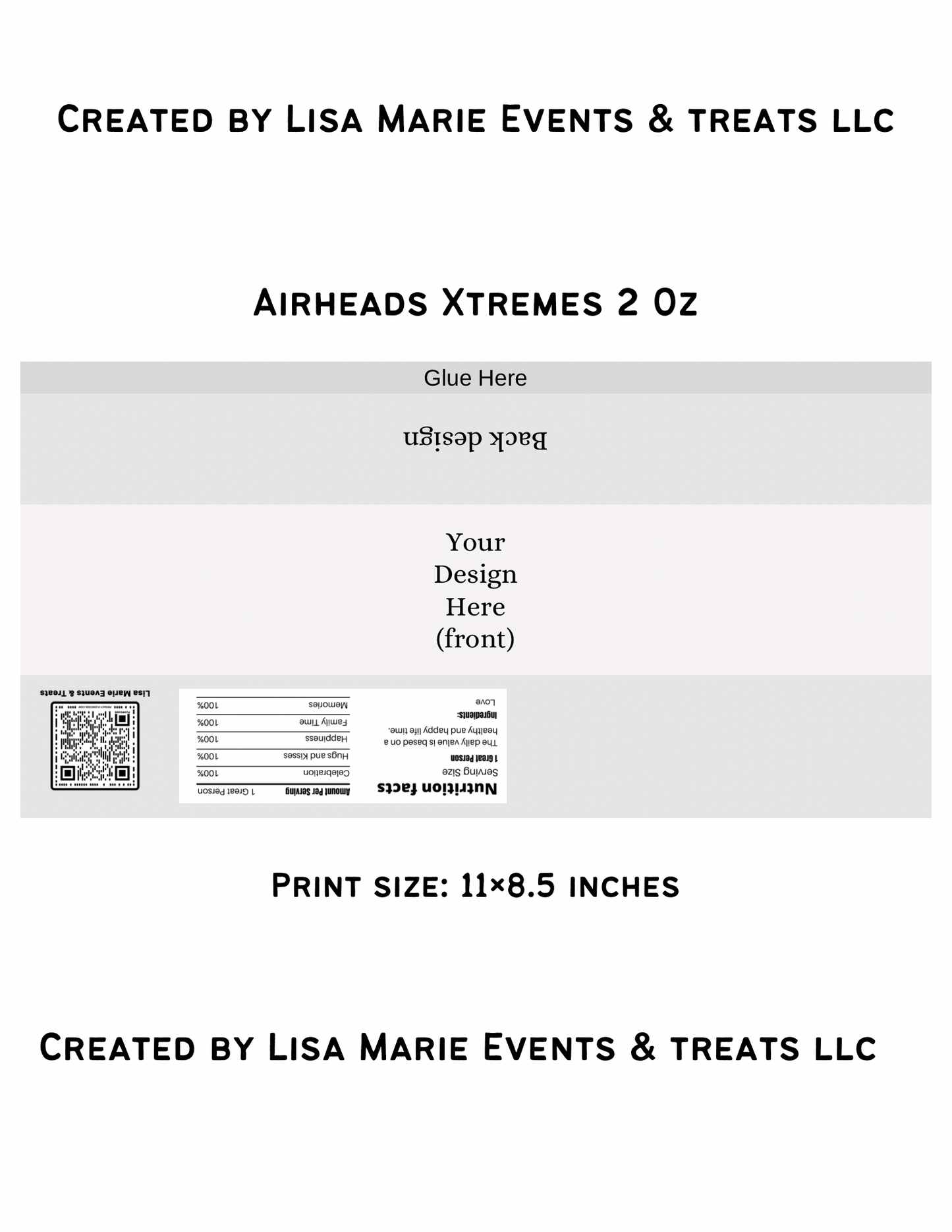 Airheads Xtremes Template