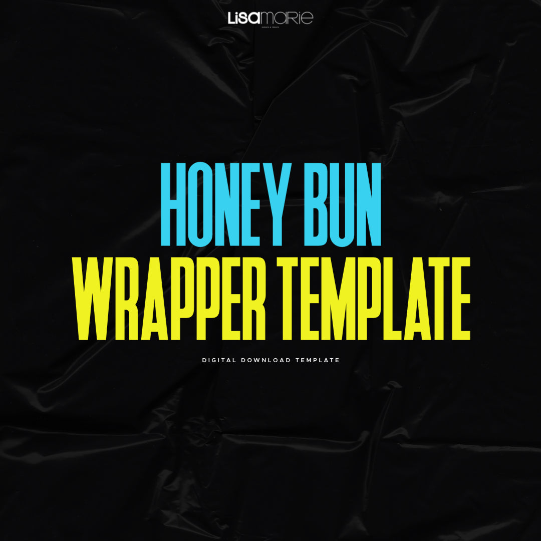 Honey Bun Wrapper Template