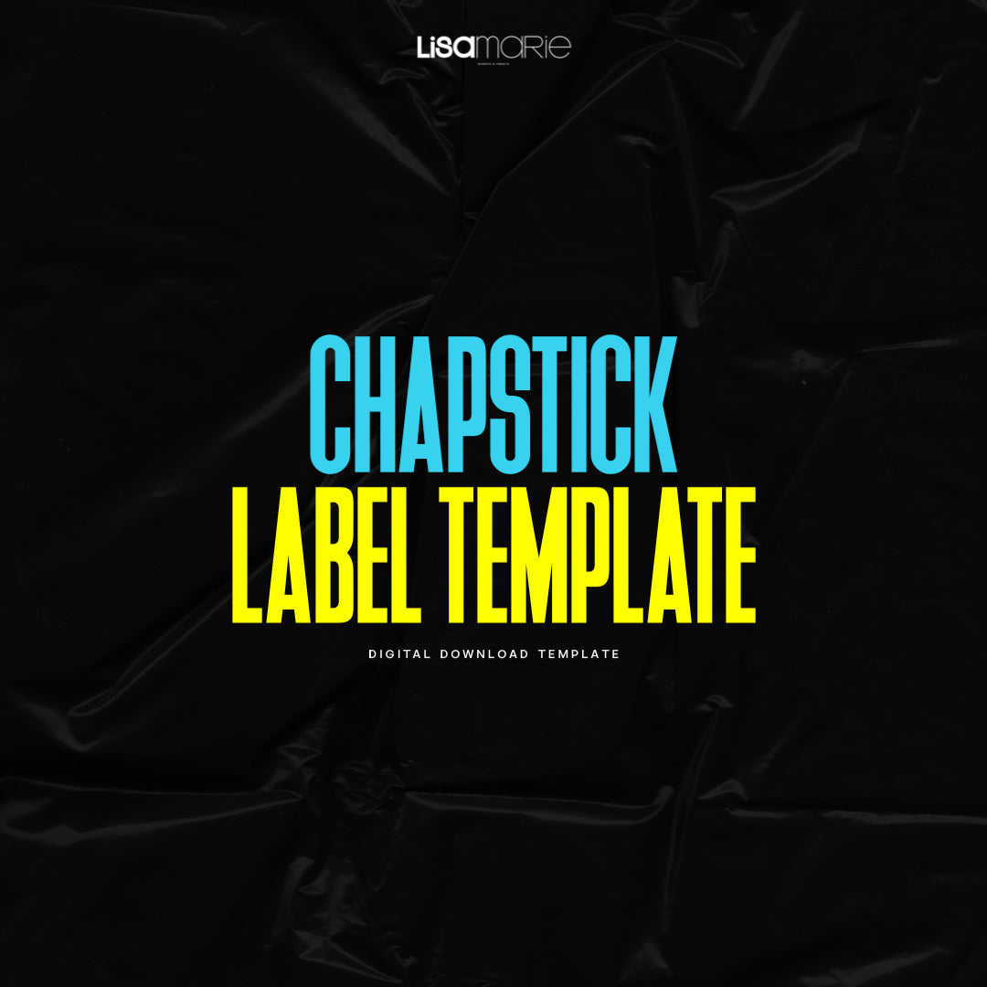 Chapstick Label Template