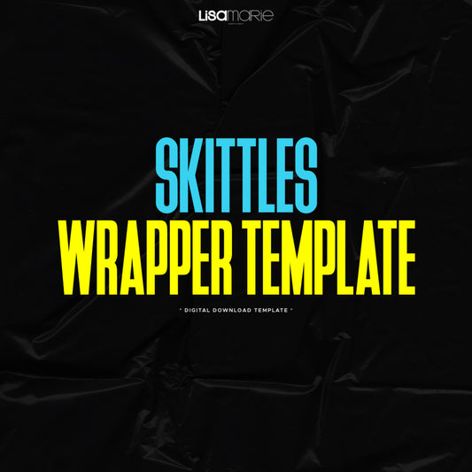 Skittles Wrapper Template