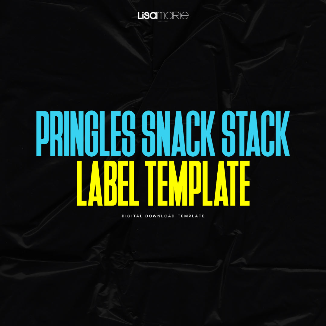 Pringles Snack Stack Template