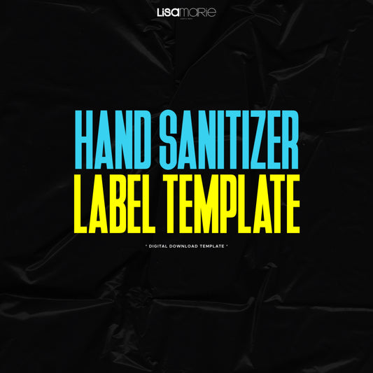 Hand Sanitizer Template